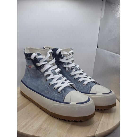 Diesel S-Principia Mid Mens size 10 Euro 43 - Blue Lifestyle Sneakers Shoes - Picture 6 of 8